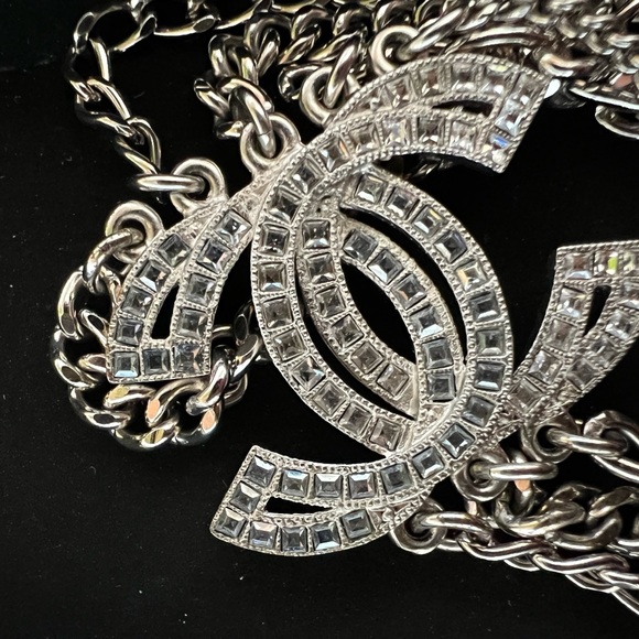 Chanel CC Multi-Strand Long Chain Necklace - Picture 7 of 10